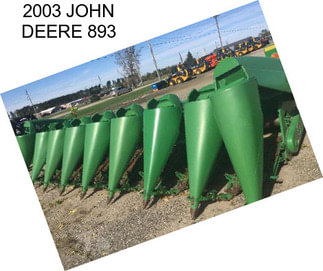 2003 JOHN DEERE 893