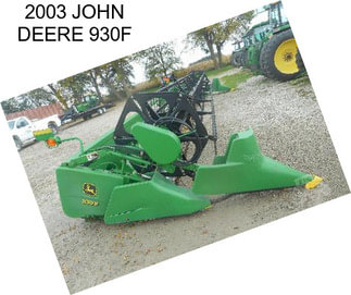2003 JOHN DEERE 930F