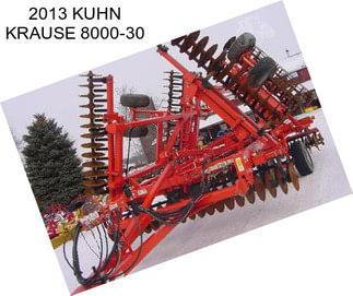 2013 KUHN KRAUSE 8000-30