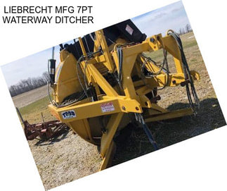 LIEBRECHT MFG 7PT WATERWAY DITCHER