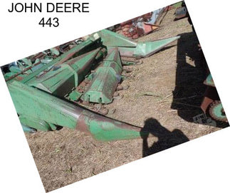 JOHN DEERE 443