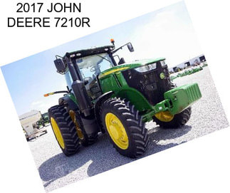 2017 JOHN DEERE 7210R