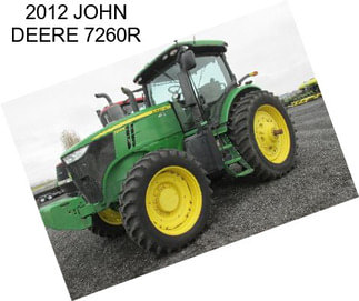 2012 JOHN DEERE 7260R