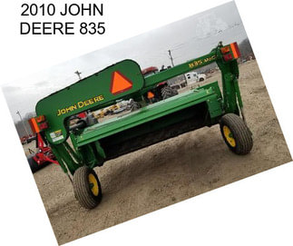 2010 JOHN DEERE 835