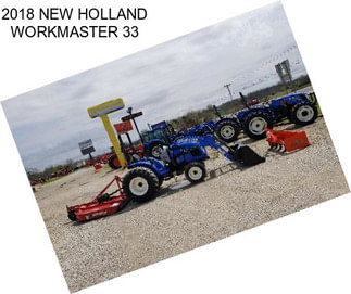 2018 NEW HOLLAND WORKMASTER 33