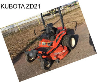 KUBOTA ZD21