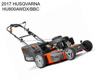 2017 HUSQVARNA HU800AWDX/BBC