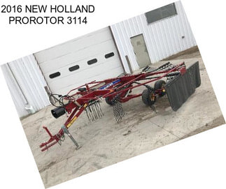 2016 NEW HOLLAND PROROTOR 3114