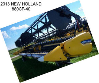 2013 NEW HOLLAND 880CF-40