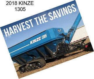 2018 KINZE 1305