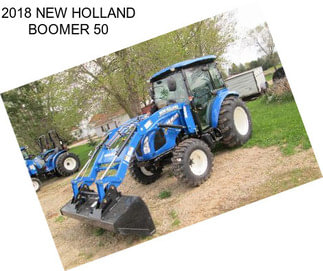 2018 NEW HOLLAND BOOMER 50