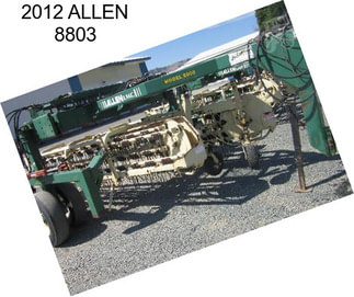 2012 ALLEN 8803