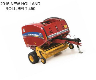 2015 NEW HOLLAND ROLL-BELT 450