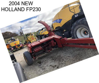 2004 NEW HOLLAND FP230