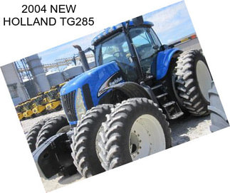 2004 NEW HOLLAND TG285