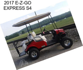 2017 E-Z-GO EXPRESS S4