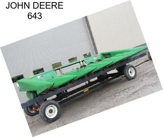 JOHN DEERE 643