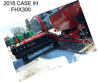 2018 CASE IH FHX300