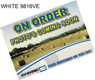 WHITE 9816VE