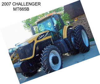 2007 CHALLENGER MT665B