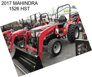 2017 MAHINDRA 1526 HST