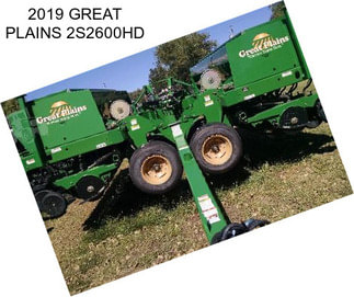 2019 GREAT PLAINS 2S2600HD