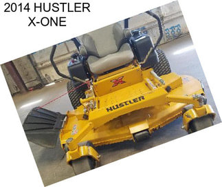 2014 HUSTLER X-ONE