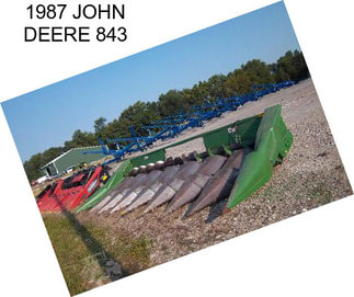 1987 JOHN DEERE 843