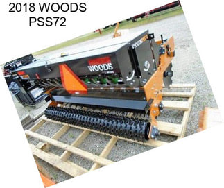 2018 WOODS PSS72