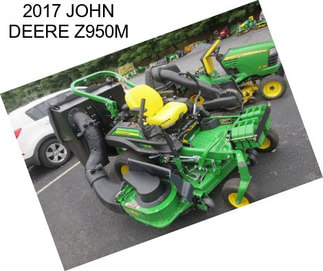 2017 JOHN DEERE Z950M