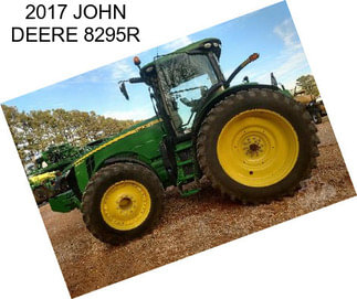 2017 JOHN DEERE 8295R