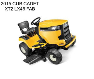 2015 CUB CADET XT2 LX46 FAB