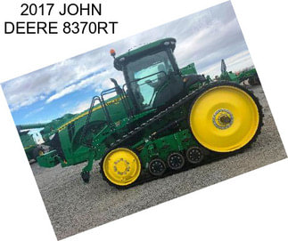 2017 JOHN DEERE 8370RT