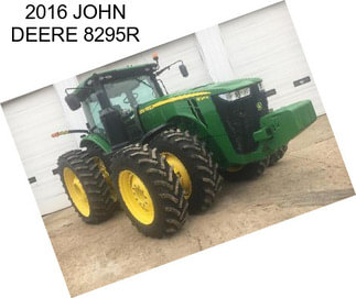 2016 JOHN DEERE 8295R