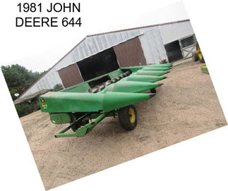 1981 JOHN DEERE 644