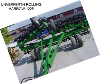 UNVERFERTH ROLLING HARROW 1225