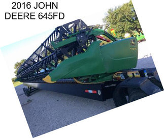 2016 JOHN DEERE 645FD