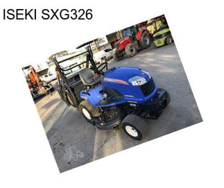ISEKI SXG326