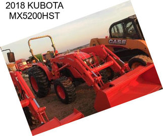 2018 KUBOTA MX5200HST