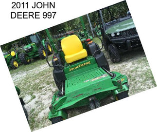 2011 JOHN DEERE 997