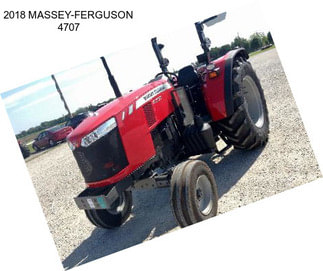 2018 MASSEY-FERGUSON 4707