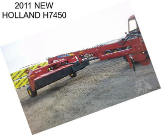 2011 NEW HOLLAND H7450