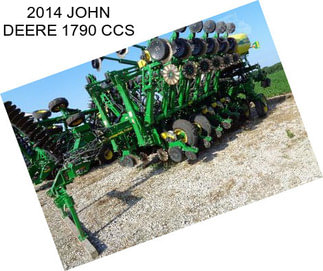 2014 JOHN DEERE 1790 CCS