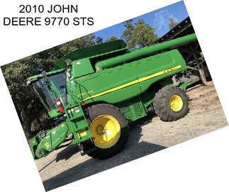 2010 JOHN DEERE 9770 STS