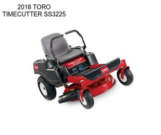 2018 TORO TIMECUTTER SS3225