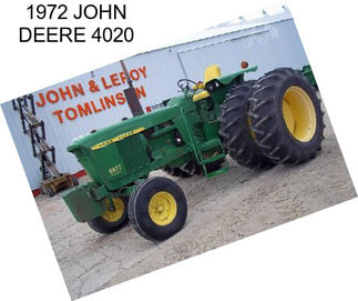 1972 JOHN DEERE 4020