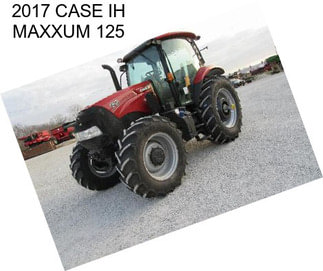 2017 CASE IH MAXXUM 125