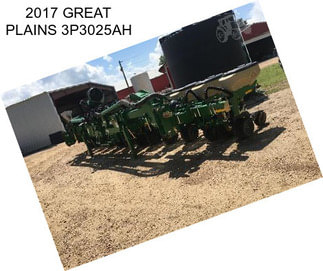 2017 GREAT PLAINS 3P3025AH