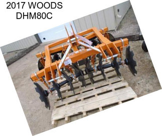 2017 WOODS DHM80C