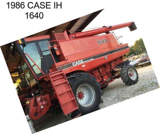 1986 CASE IH 1640